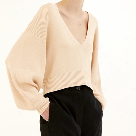 Aritzia Sweaters - Aritzia Babaton 1-01 Beige Naya Sweater Small
